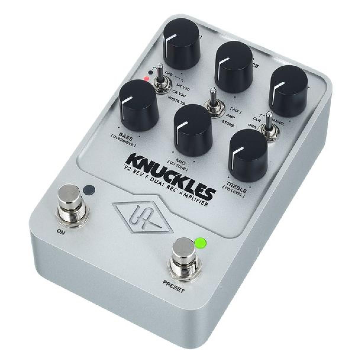 ギター UAFX KNUCKLES'92 REV DUAL REC AMPLIFIER UAFX Knuckles '92 Rev F Dual Rec Amplifier - Universal Audio